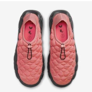 NEW . Nike Coral and Black Slip-On Athletic Shoes